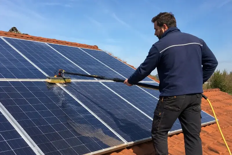 Nettoyage et entretien de panneaux solaires à Labastide-Cézéracq